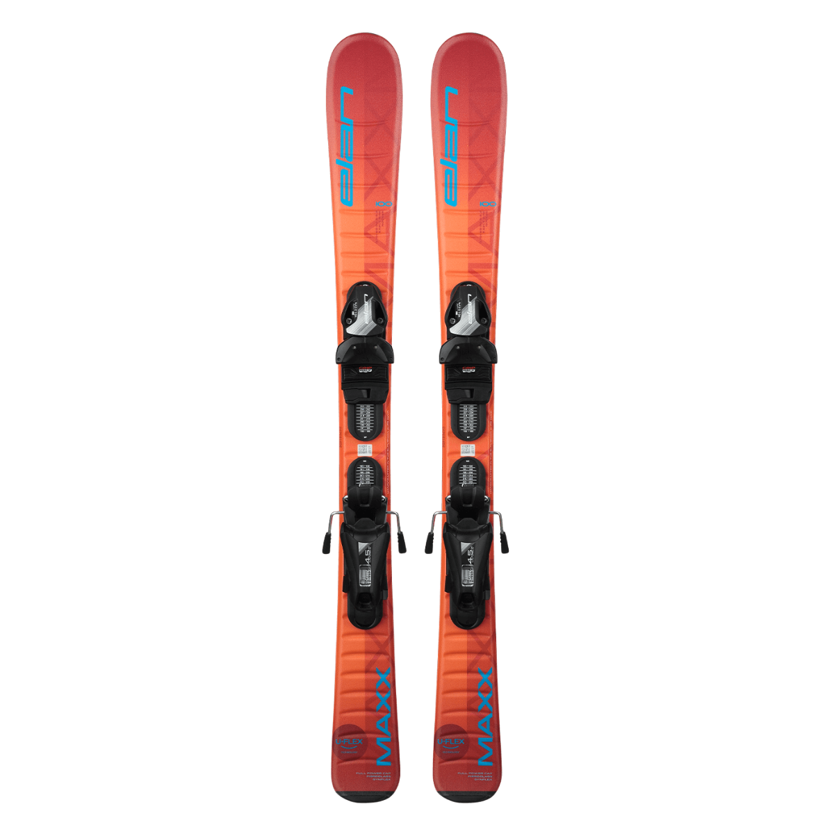 Elan Maxx Orange w/ Binding 2024 Techno Sport Ski & Snowboard Shop