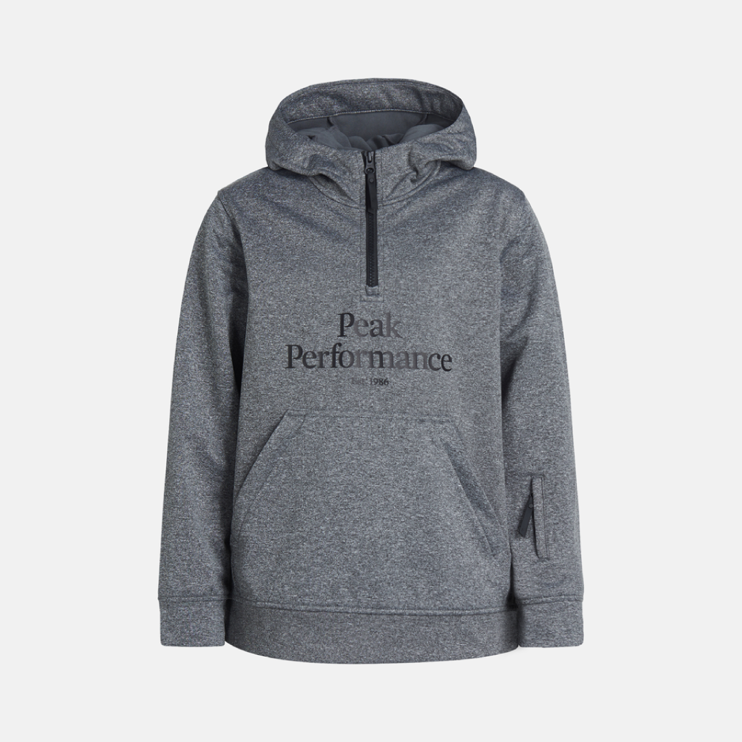 Peak performance jr logo hoodie sales