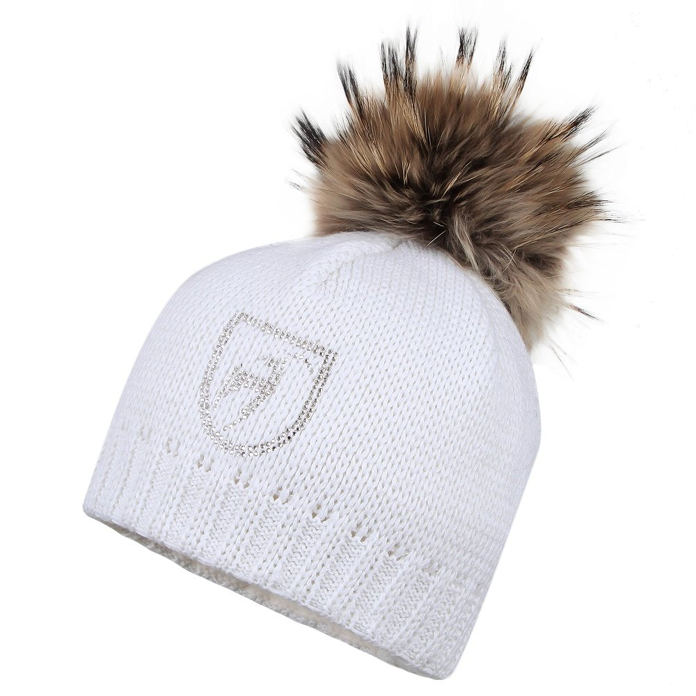 Toni Sailer Sandrina Fur Ski Beanie with Swarovski Crystals Toni Sailer Women main image 3