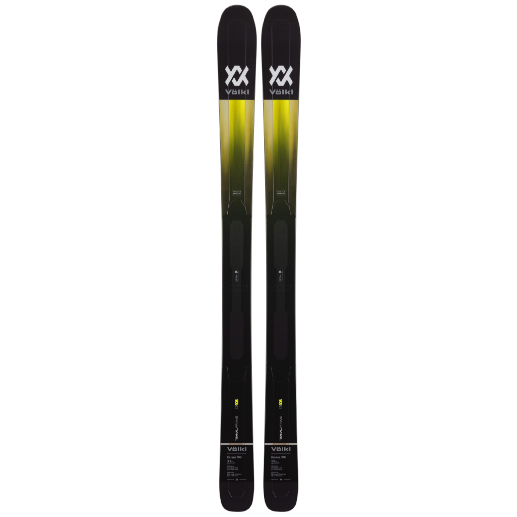 23’VOLKL KATANA 108 184cm + GRIFFON 13 Volkl Katana 108 + Marker Griffon 13 Gw